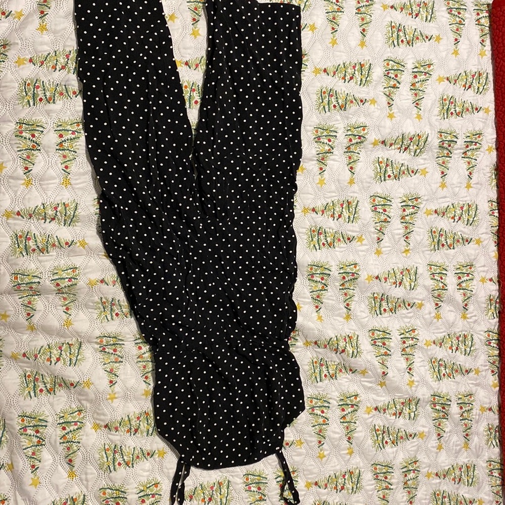 Polka dot romper